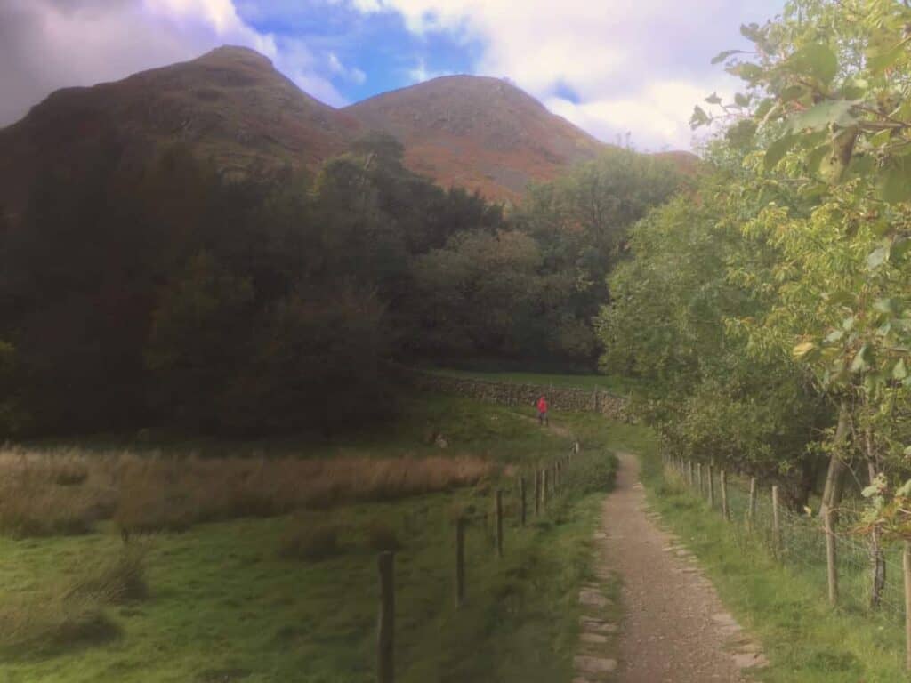 Howtown looking at Lake Ullswater from our Holiday Cottage near The Lake District