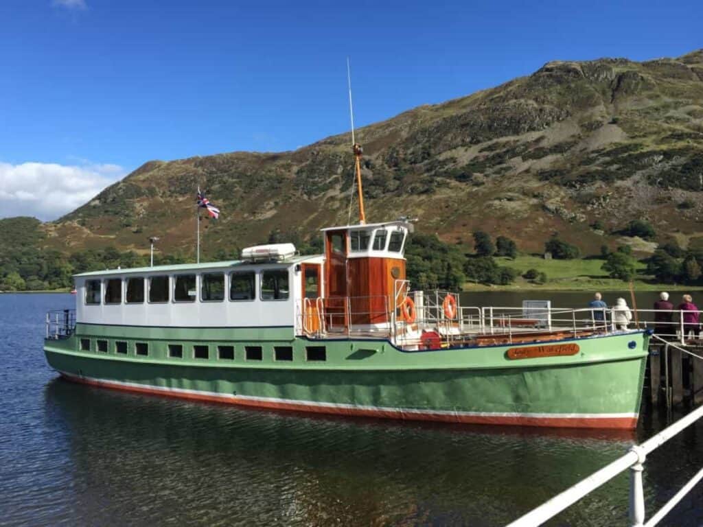 Lakeland Ullswater Steam Boat by Dunkeld Cottage