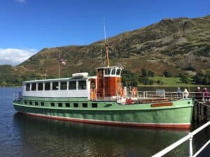Lakeland Ullswater Steam Boat by Dunkeld Cottage