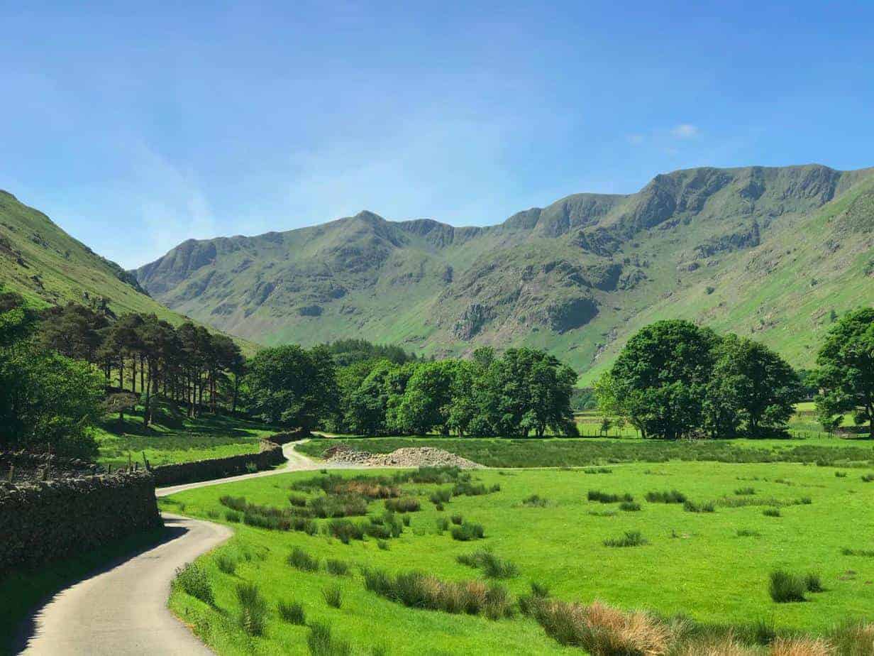 The route to Grisedale Tarn
